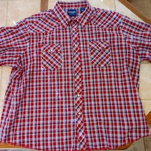 Wrangler Pearl Snap Short Sleeve Shirt